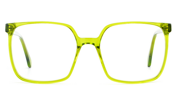 Women Cristal Eyeglasses: Whitney - Green - SpaceSMART Eye Clinic (Front View)